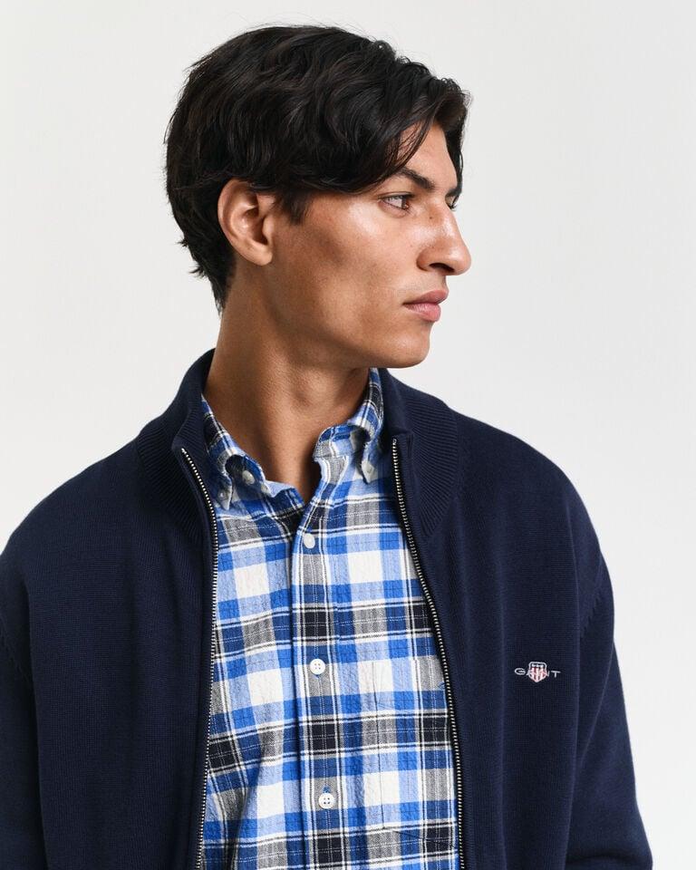 Gant Cárdigan Con Cremallera Casual Cotton