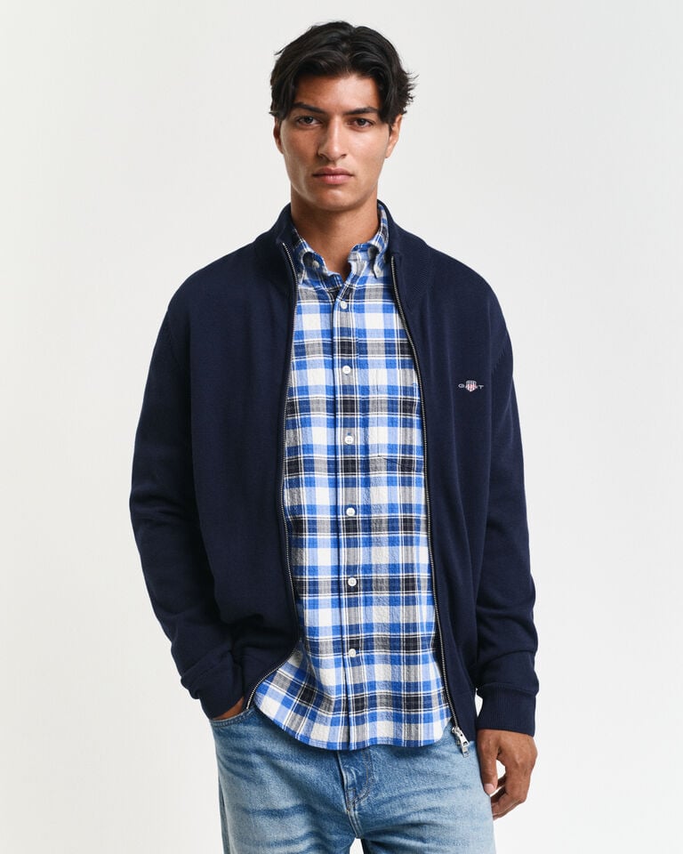 Gant Cárdigan con cremallera Casual Cotton