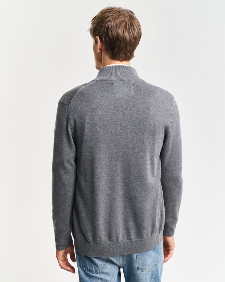 Gant Cárdigan Con Cremallera Casual Cotton