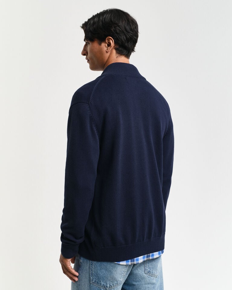 Gant Cárdigan Con Cremallera Casual Cotton