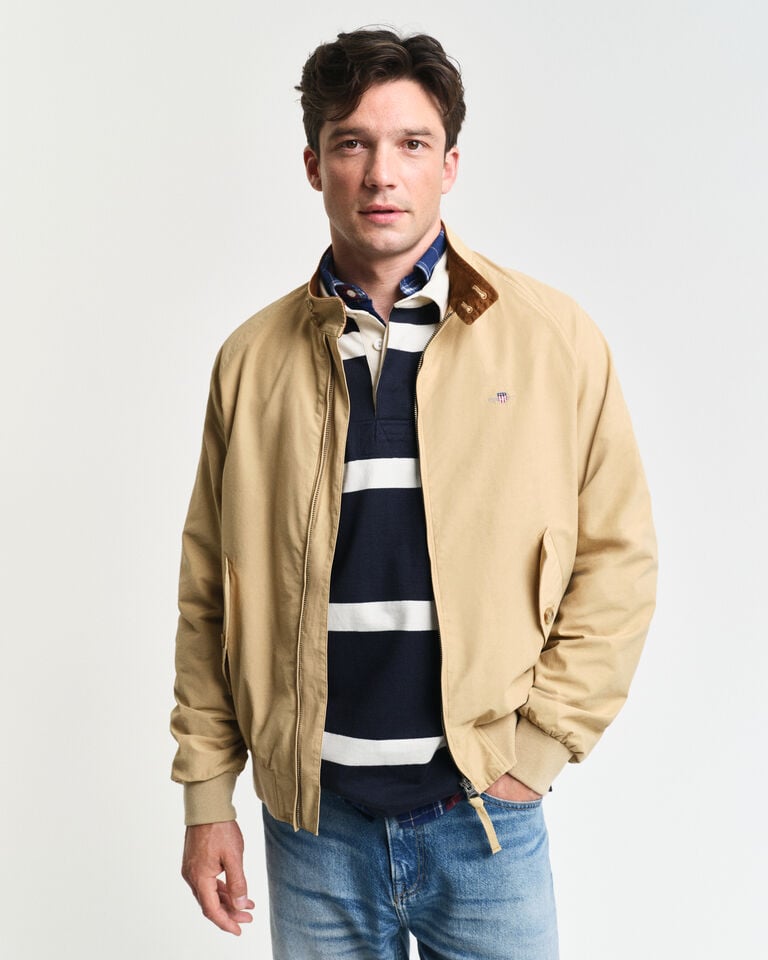 Gant Cazadora Harrington de algodón