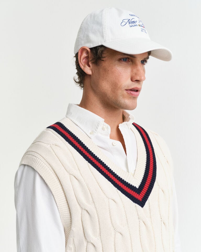 Gant Chaleco De Punto De Ochos