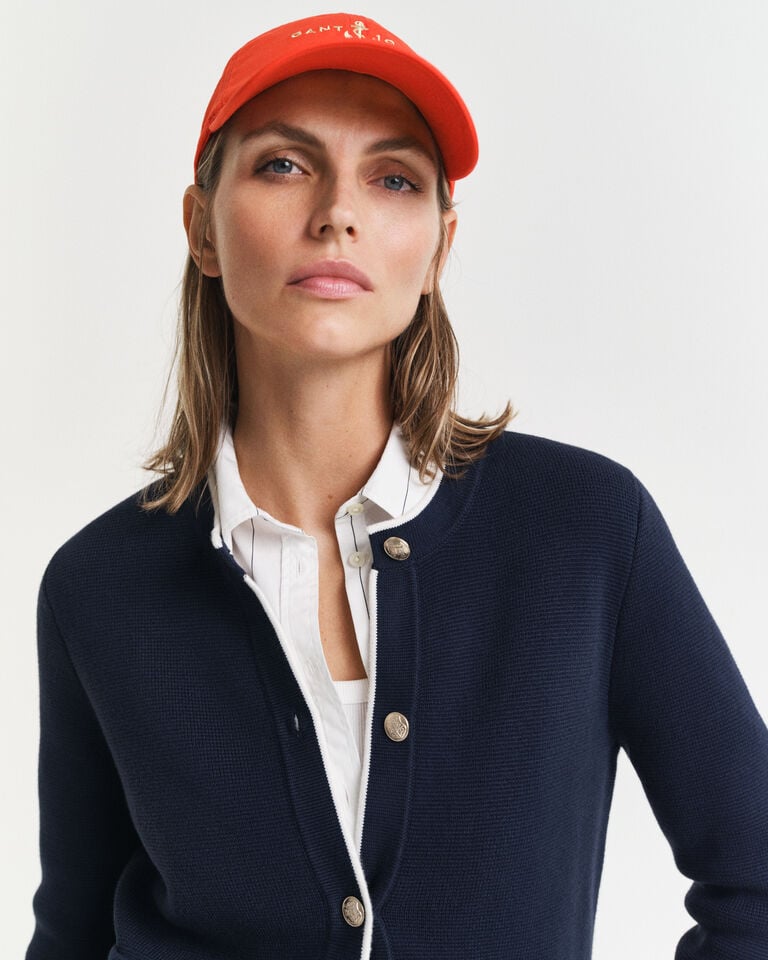 Gant Chaqueta De Punto De Algodón
