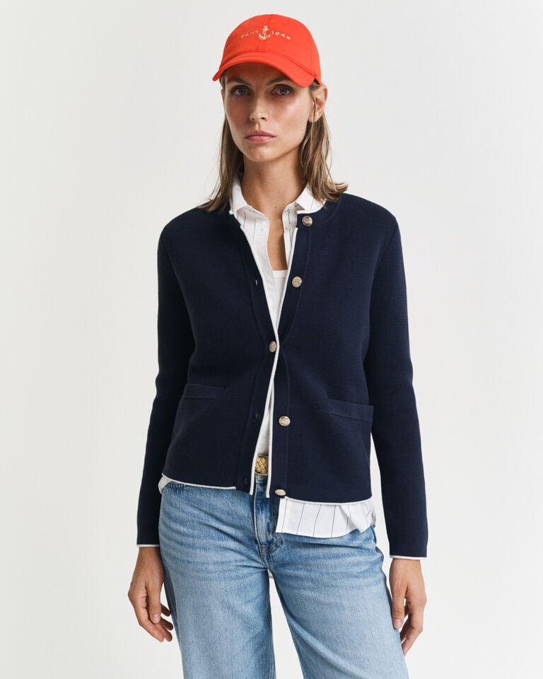 Gant Chaqueta de punto de algodón