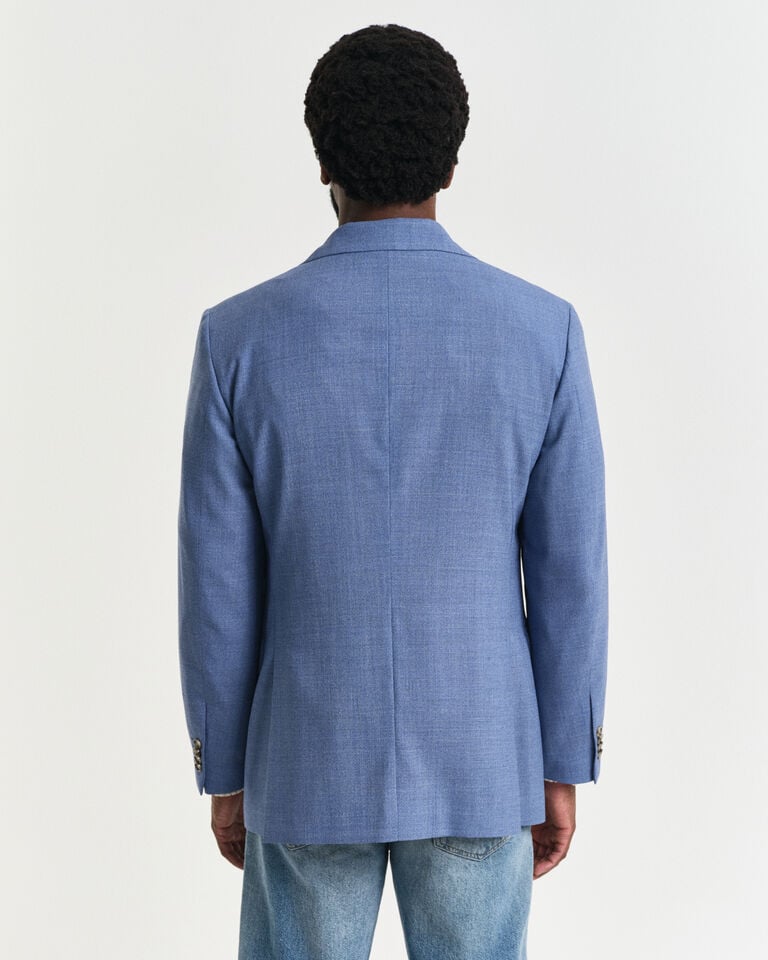 Gant Chaqueta De Traje Regular Fit De Lana Mouliné