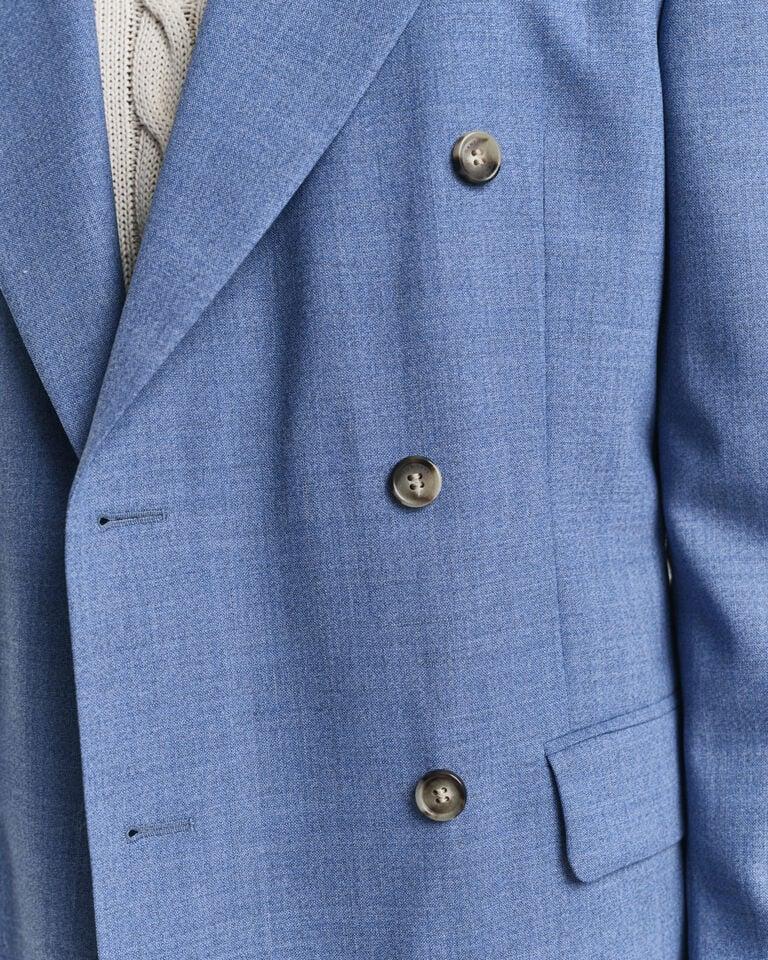 Gant Chaqueta De Traje Regular Fit De Lana Mouliné