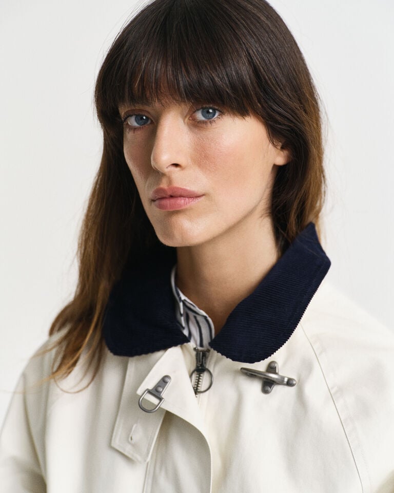 Gant Chaqueta Sailing Con Cuello En Contraste