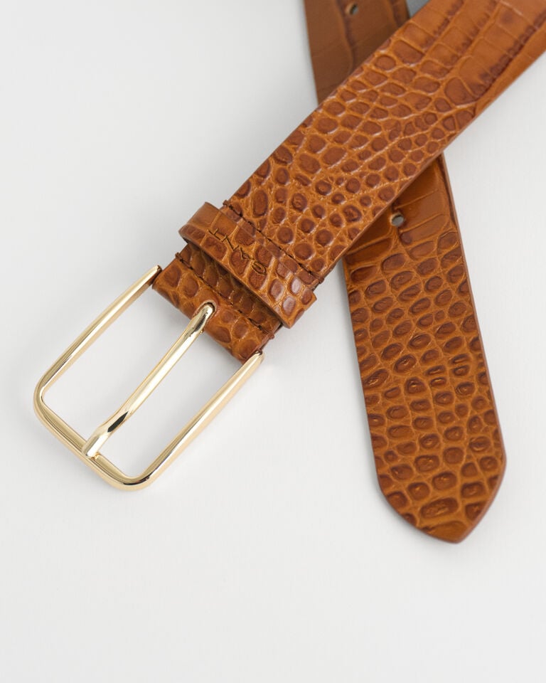 Gant Cinturón Croc-Effect