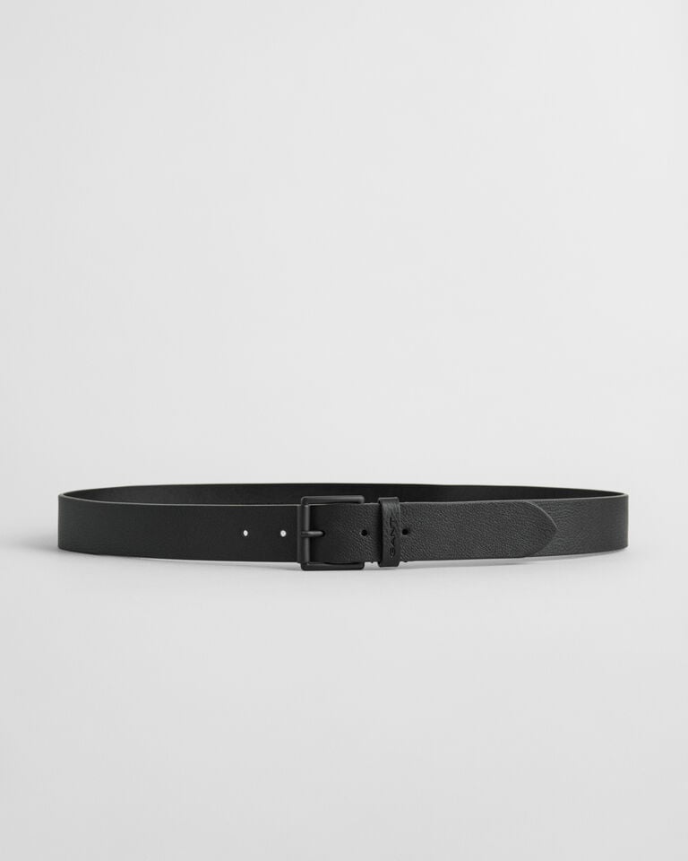 Gant Cinturón de piel con hebilla en el mismo tono