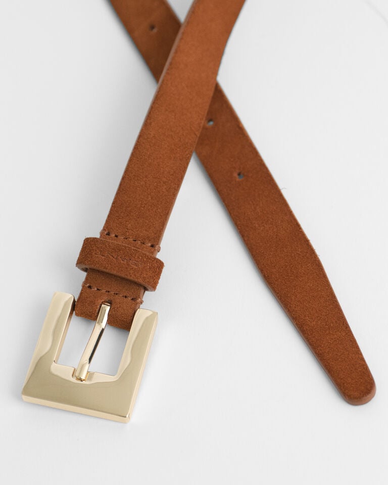 Gant Cinturón Fino De Ante