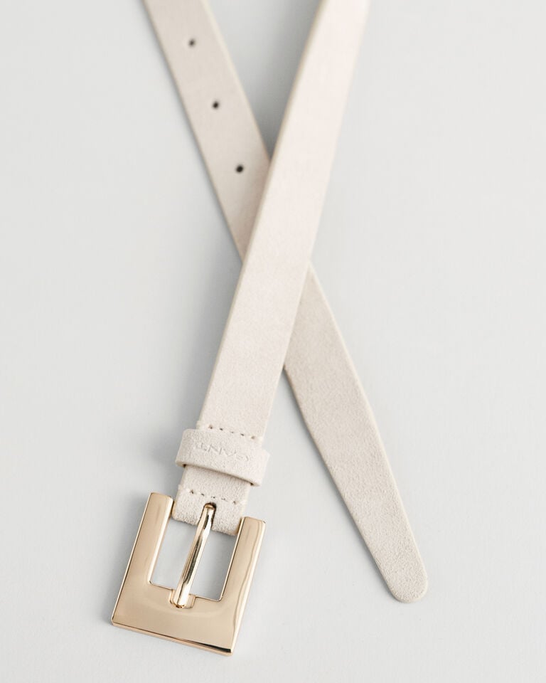 Gant Cinturón Fino De Ante