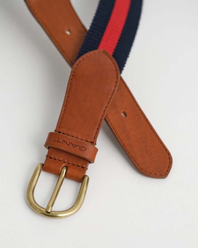 Gant Cinturón Tejido A Rayas