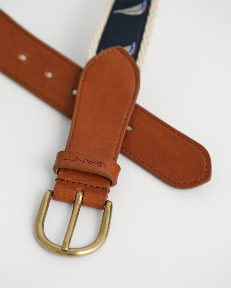 Gant Cinturón Tejido En Jacquard