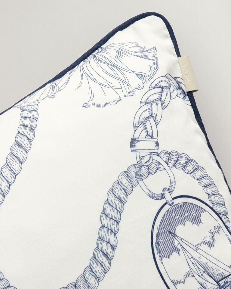 Gant Cojín Con Estampado Sailing De Satén