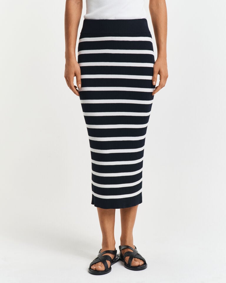 Gant Falda De Punto A Rayas