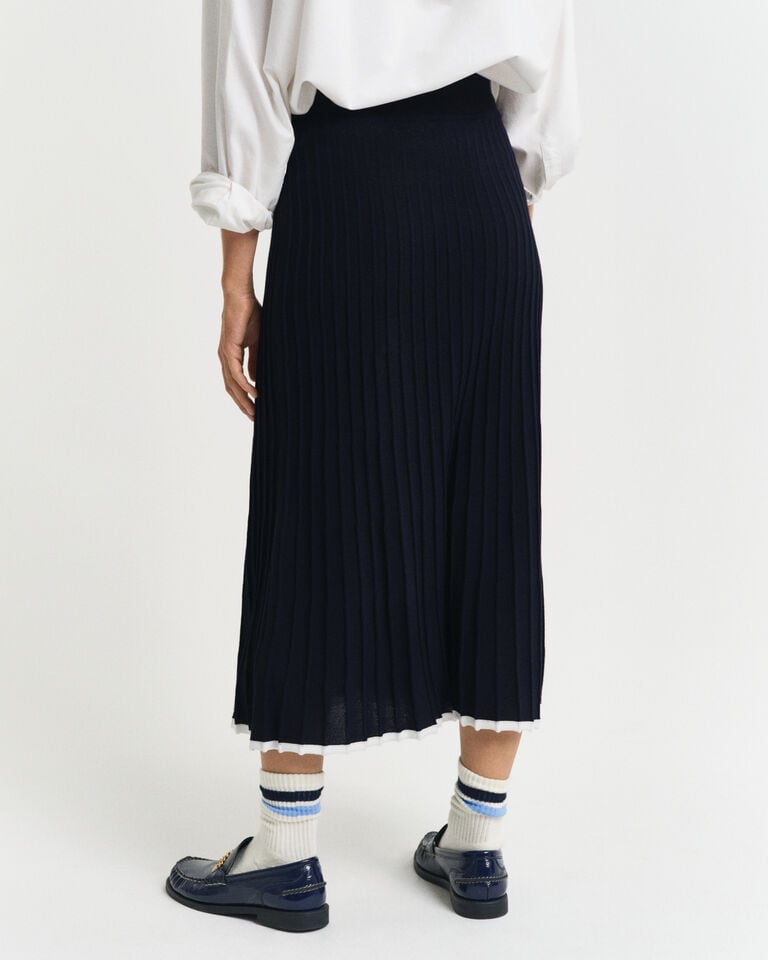 Gant Falda De Punto De Viscosa