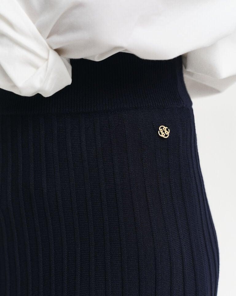 Gant Falda De Punto De Viscosa