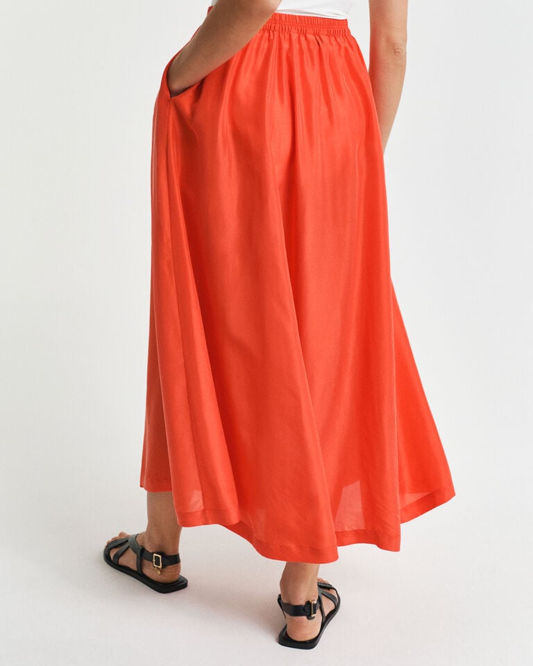 Gant Falda De Seda Habotai