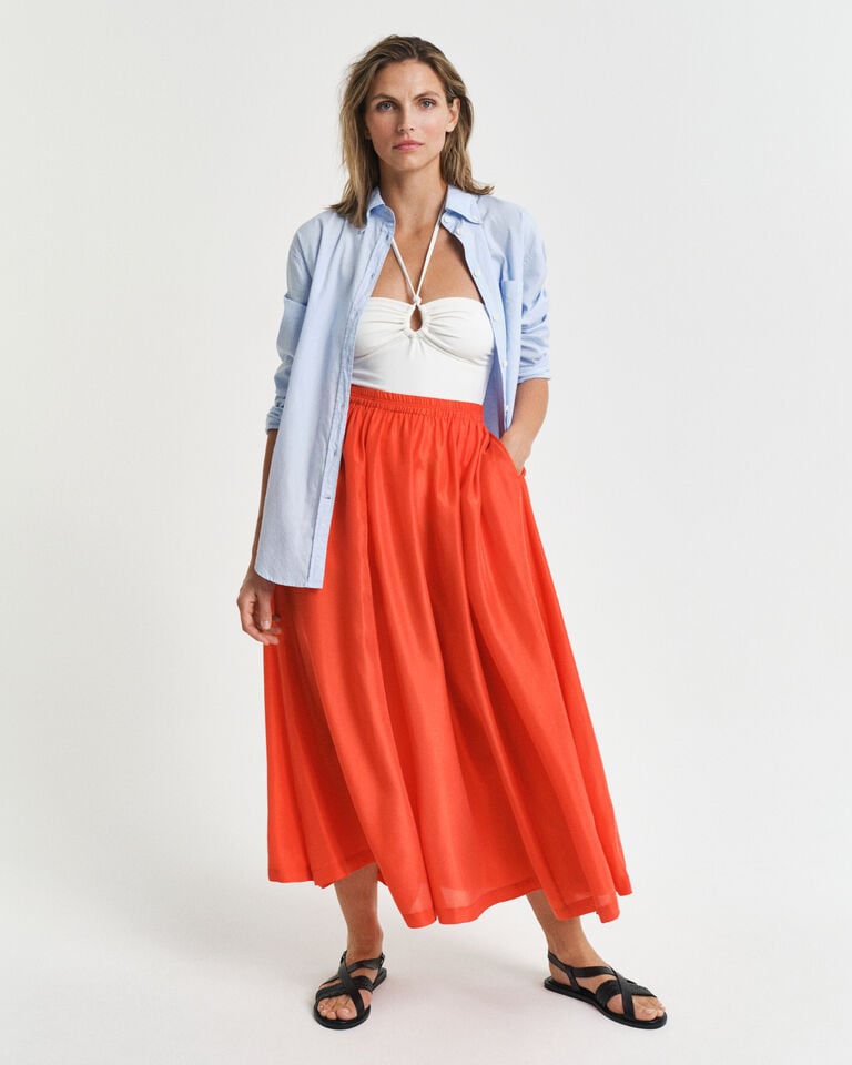 Gant Falda de seda habotai