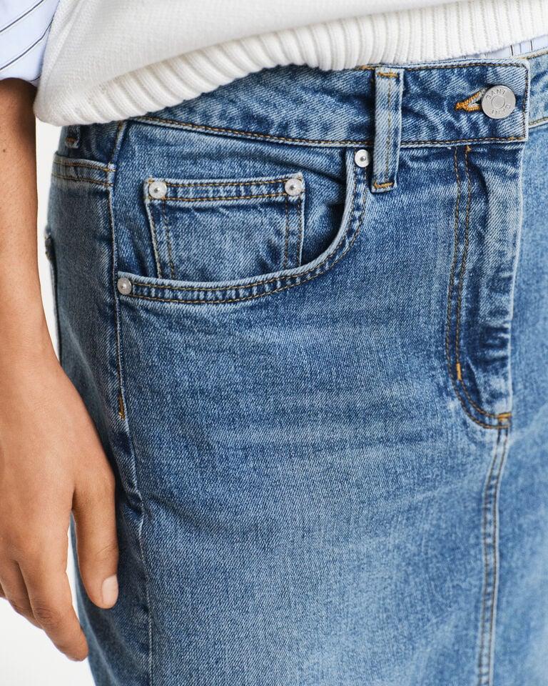 Gant Falda Vaquera Midi