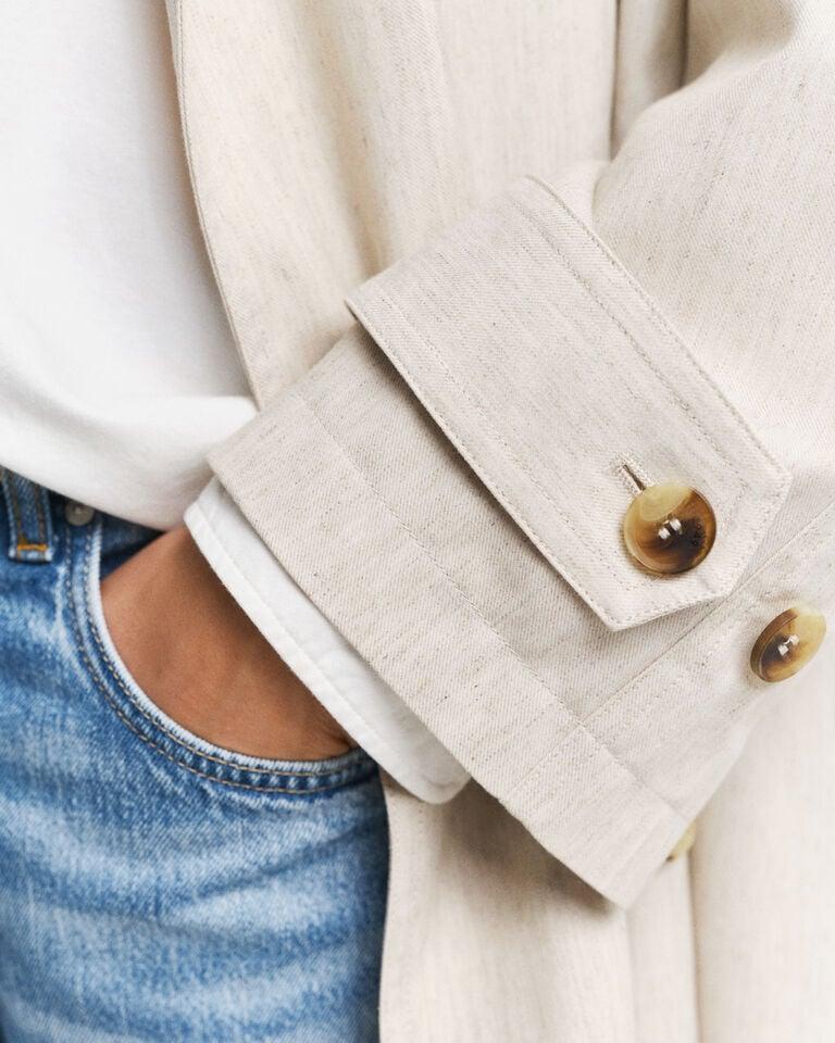 Gant Gabardina En Mezcla De Lino