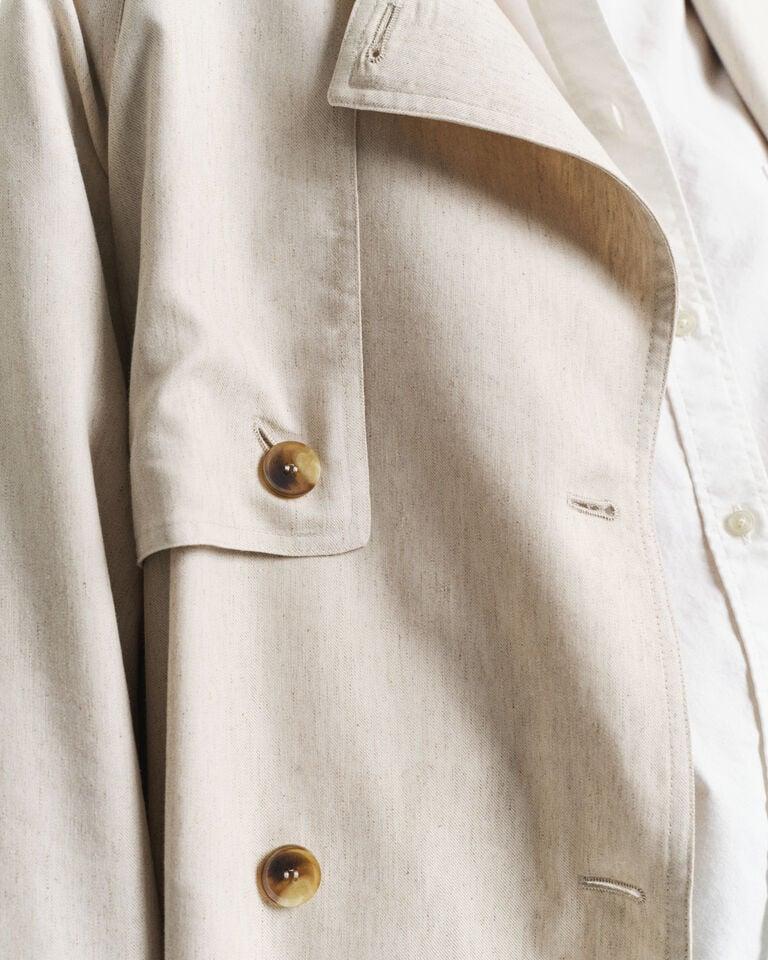 Gant Gabardina En Mezcla De Lino