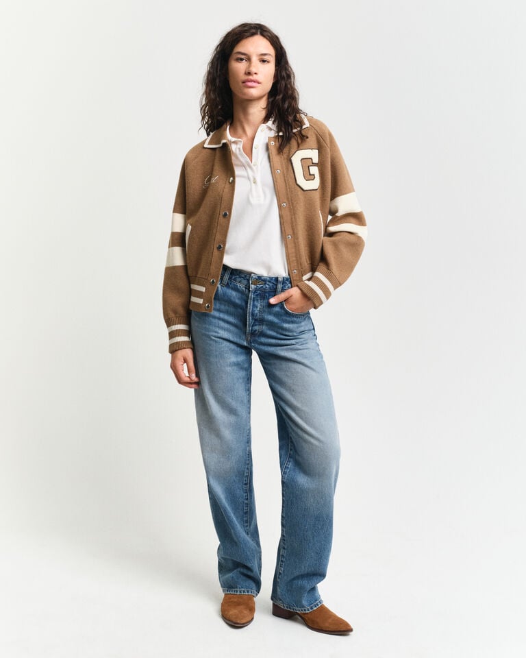 Gant GANT Varsity Jacket De Punto