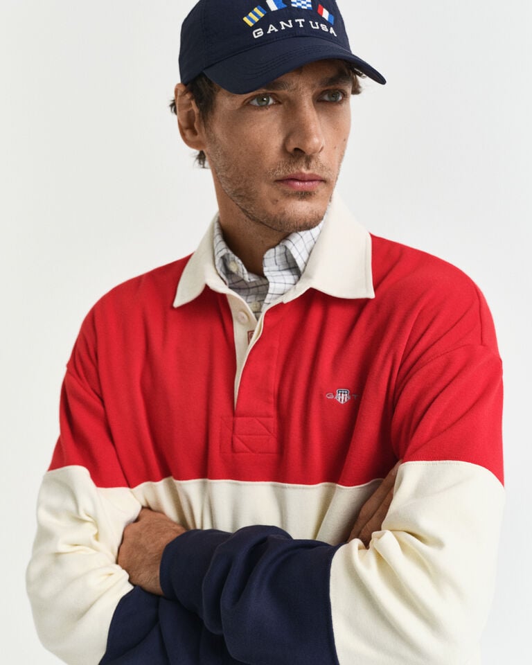 Gant Heavy Rugger Con Diseño De Bloques