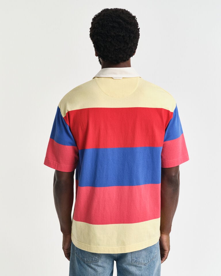 Gant Heavy Rugger De Manga Corta A Rayas