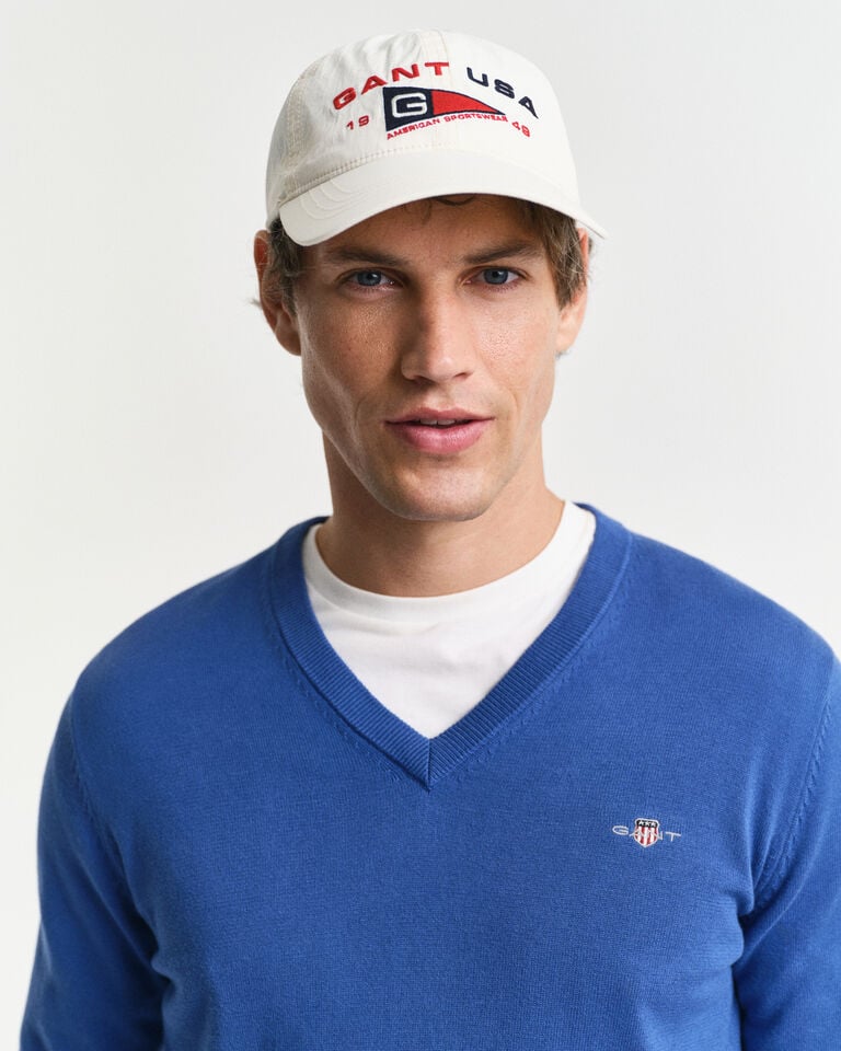 Gant Jersey Clásico De Algodón Con Cuello De Pico