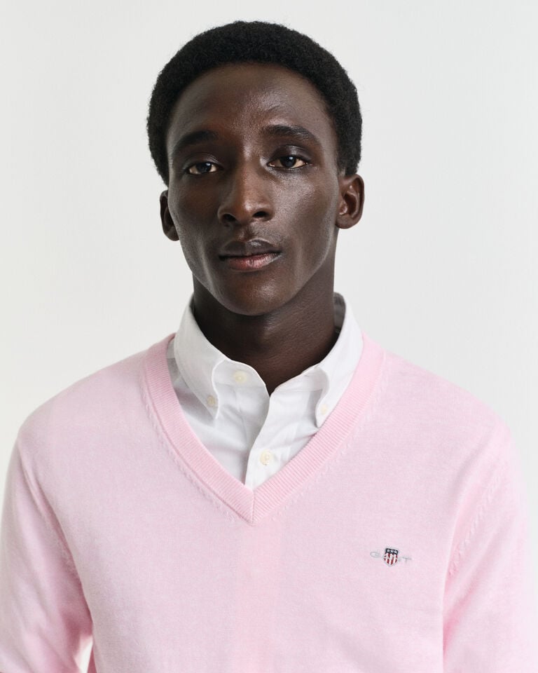 Gant Jersey Clásico De Algodón Con Cuello De Pico