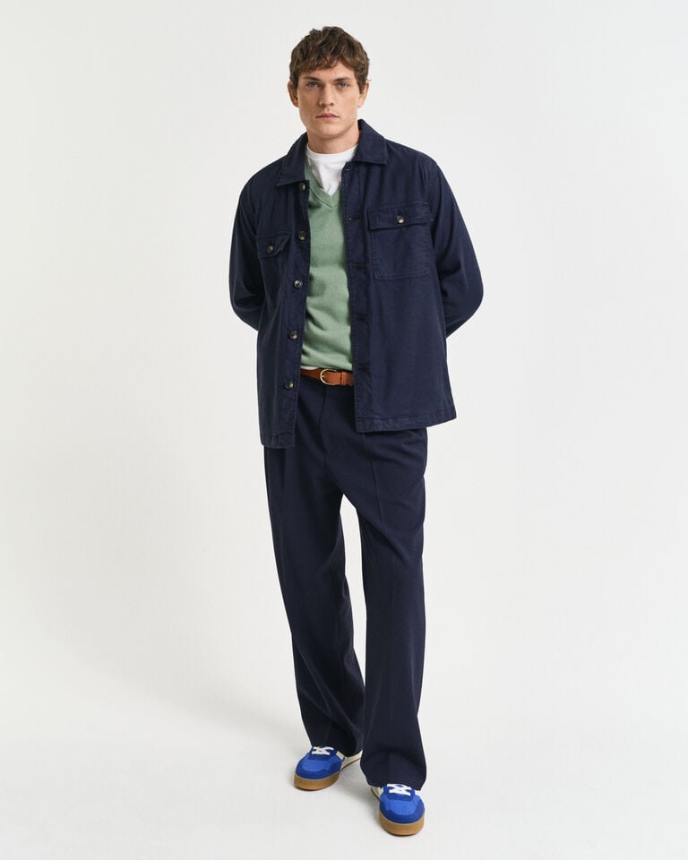 Gant Jersey Clásico De Algodón Con Cuello De Pico