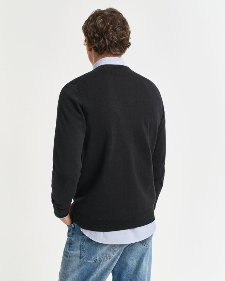 Gant Jersey Clásico De Algodón Con Cuello De Pico