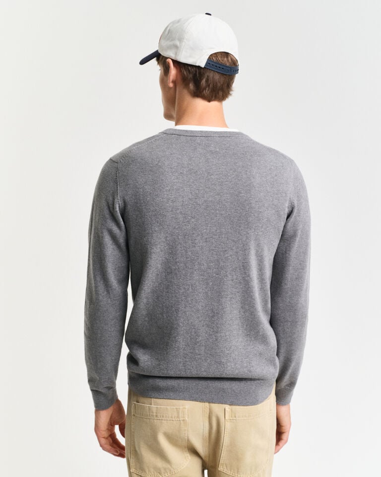 Gant Jersey Clásico De Algodón Con Cuello De Pico