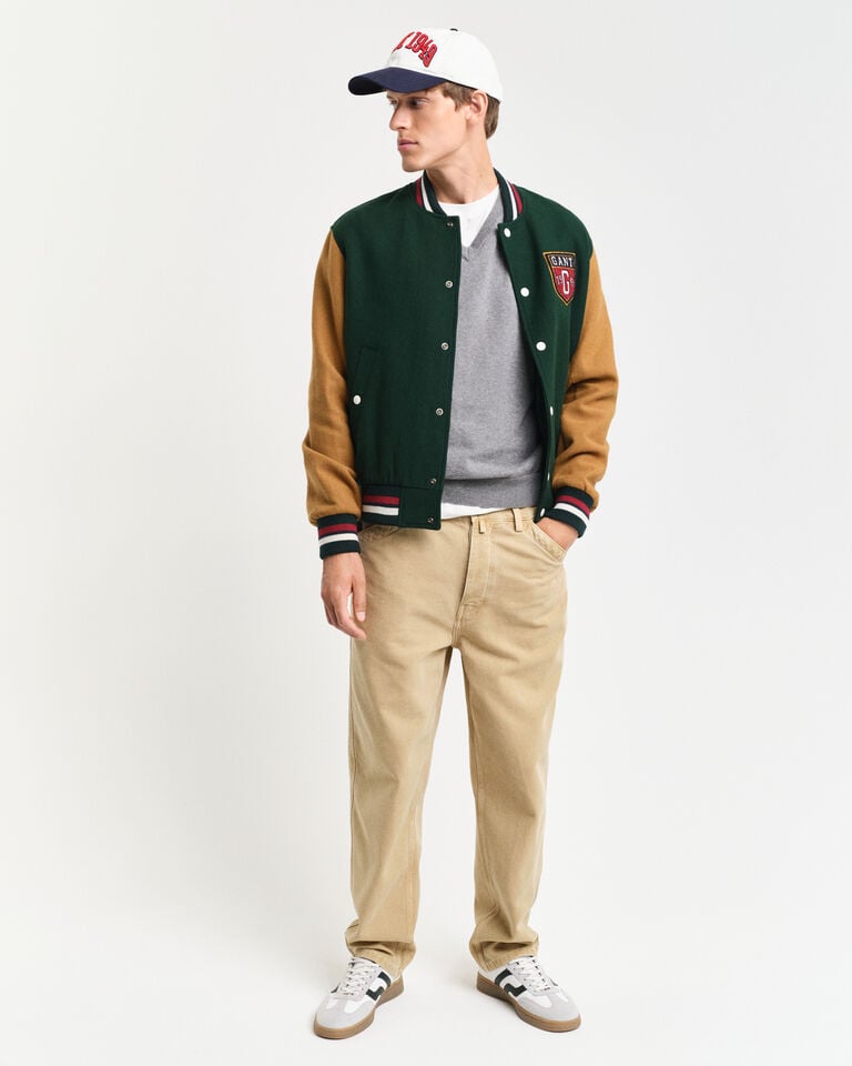 Gant Jersey Clásico De Algodón Con Cuello De Pico