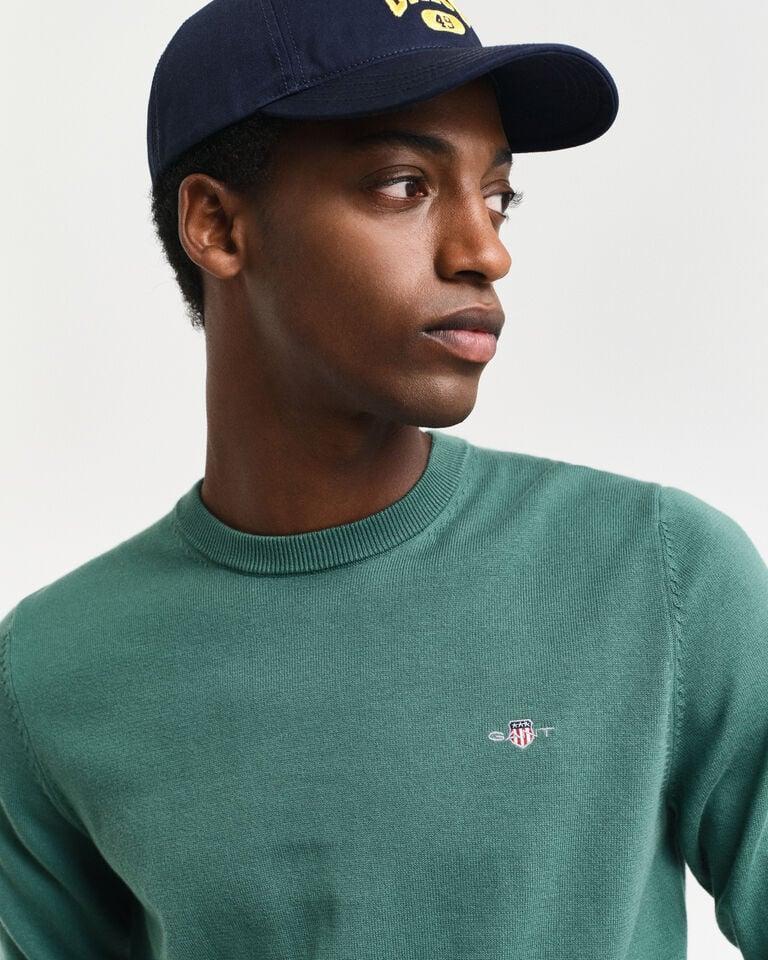 Gant Jersey Clásico De Algodón Con Cuello Redondo