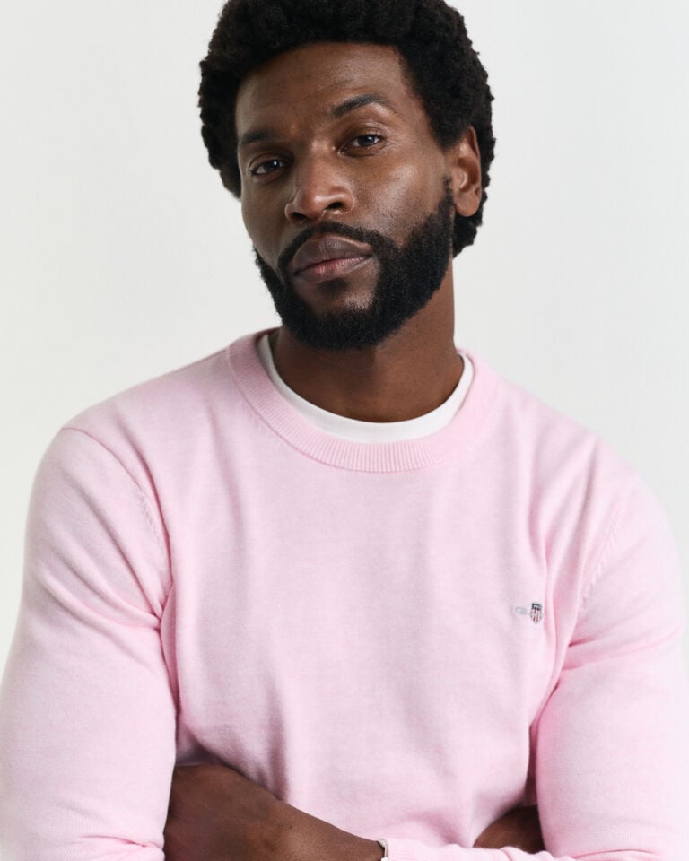 Gant Jersey Clásico De Algodón Con Cuello Redondo