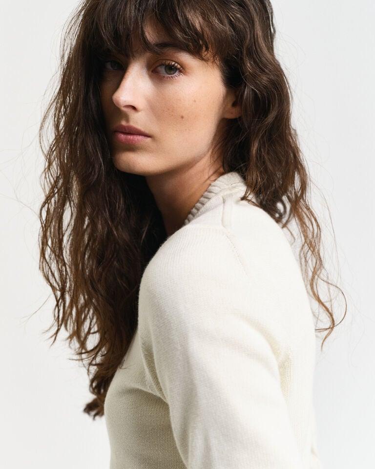 Gant Jersey Clásico De Algodón Con Cuello Redondo