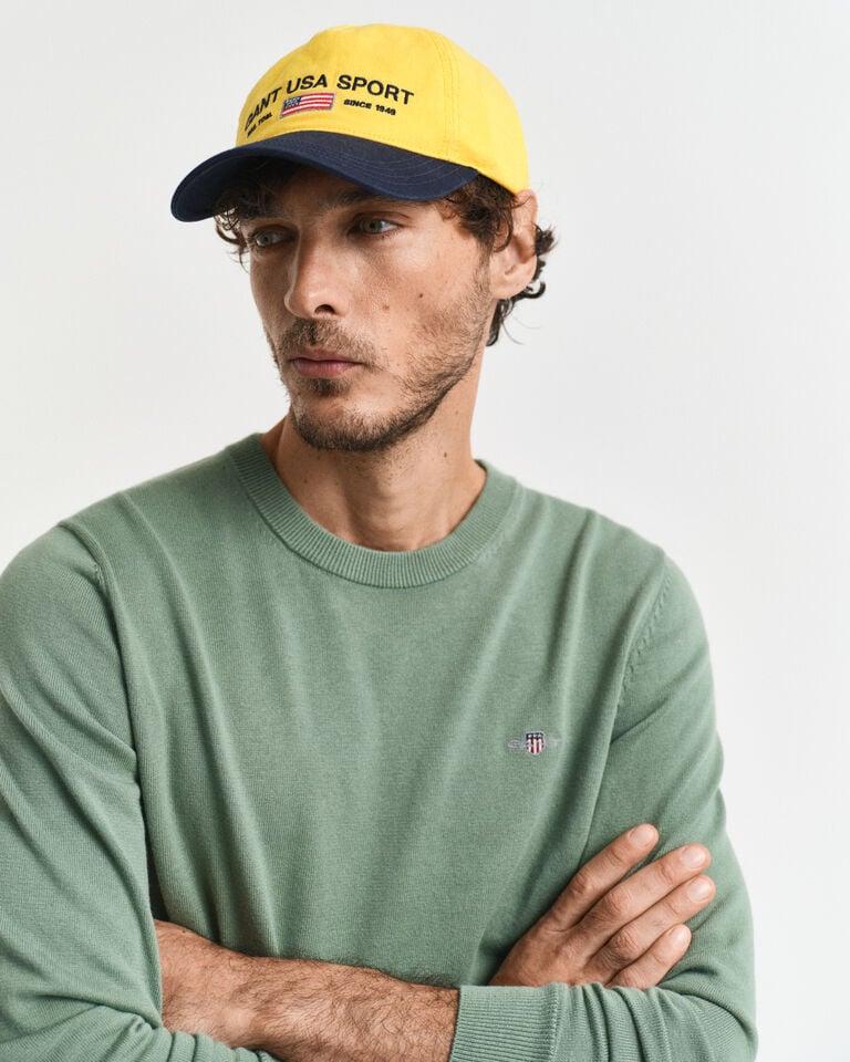 Gant Jersey Clásico De Algodón Con Cuello Redondo