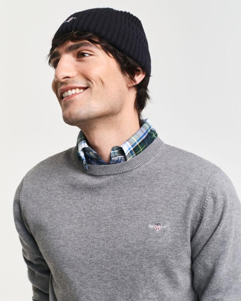 Gant Jersey Clásico De Algodón Con Cuello Redondo