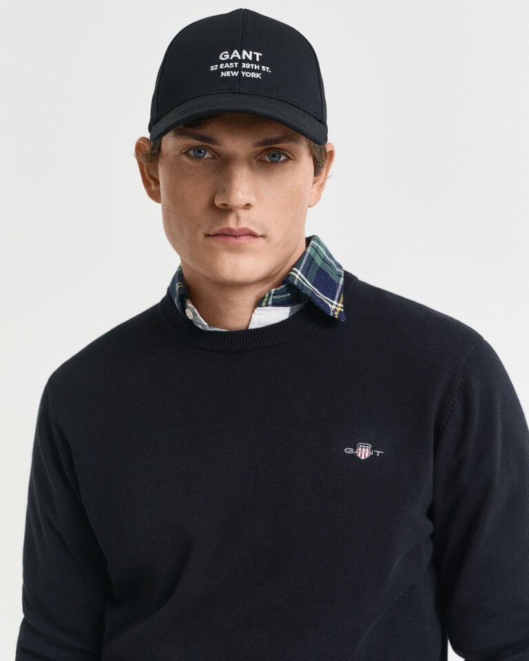 Gant Jersey Clásico De Algodón Con Cuello Redondo