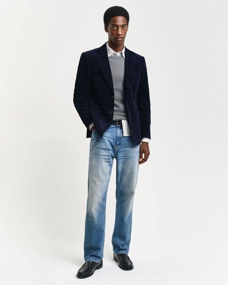 Gant Jersey De Cuello Redondo En Piqué De Algodón