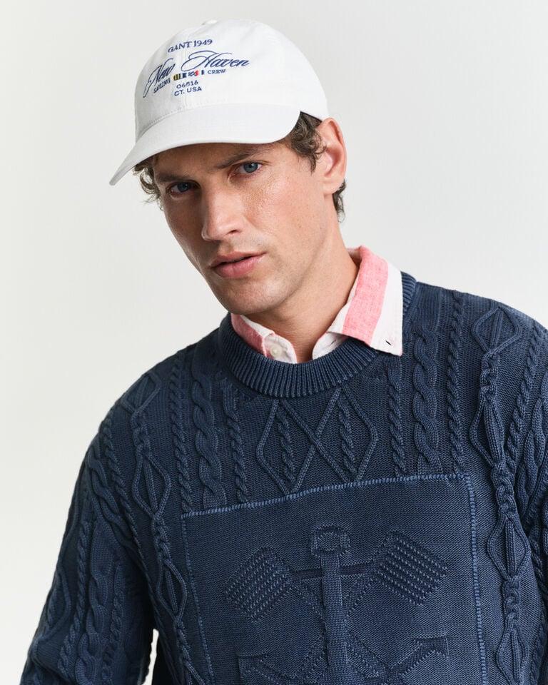 Gant Jersey De Cuello Redondo Y Punto De Ochos