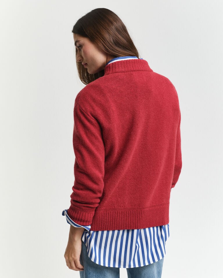 Gant Jersey De Mezcla De Lana Con Cuello Alto