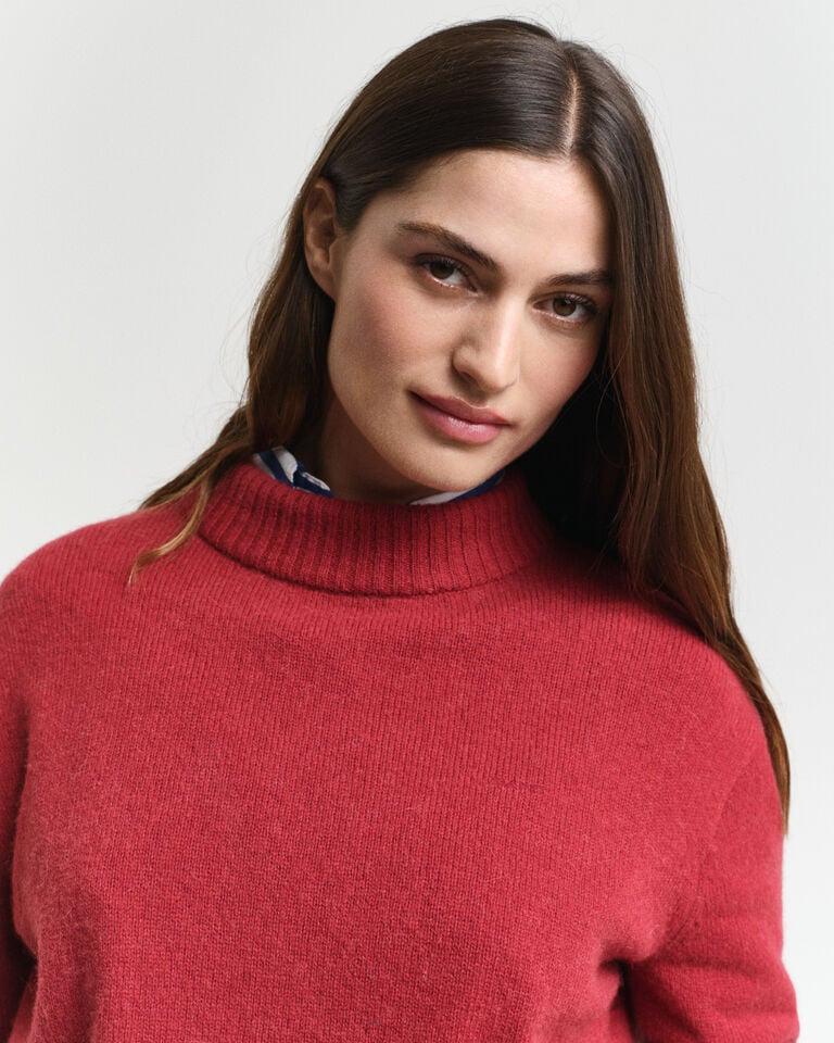 Gant Jersey De Mezcla De Lana Con Cuello Alto