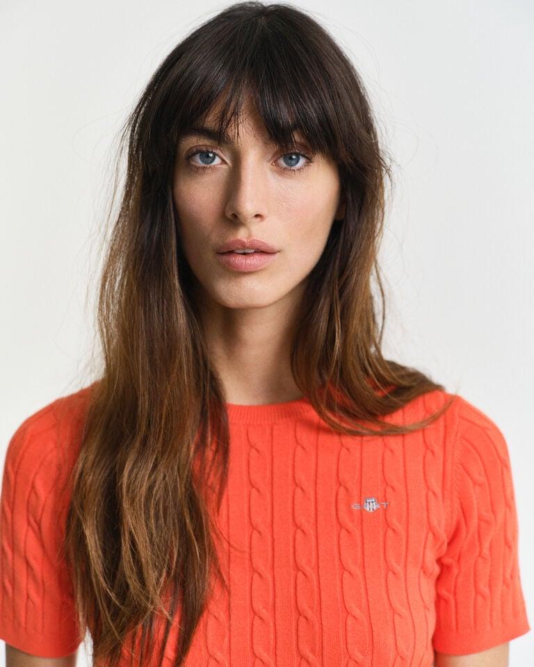 Gant Jersey De Punto De Ochos En Algodón Elástico