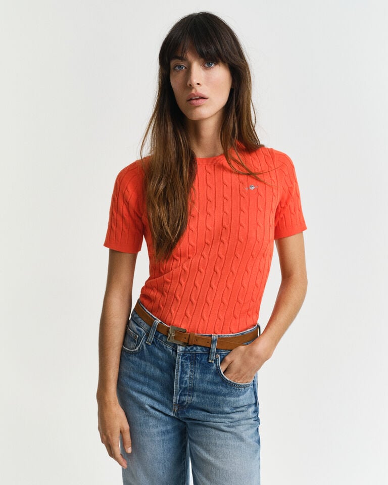 Gant Jersey de punto de ochos en algodón elástico