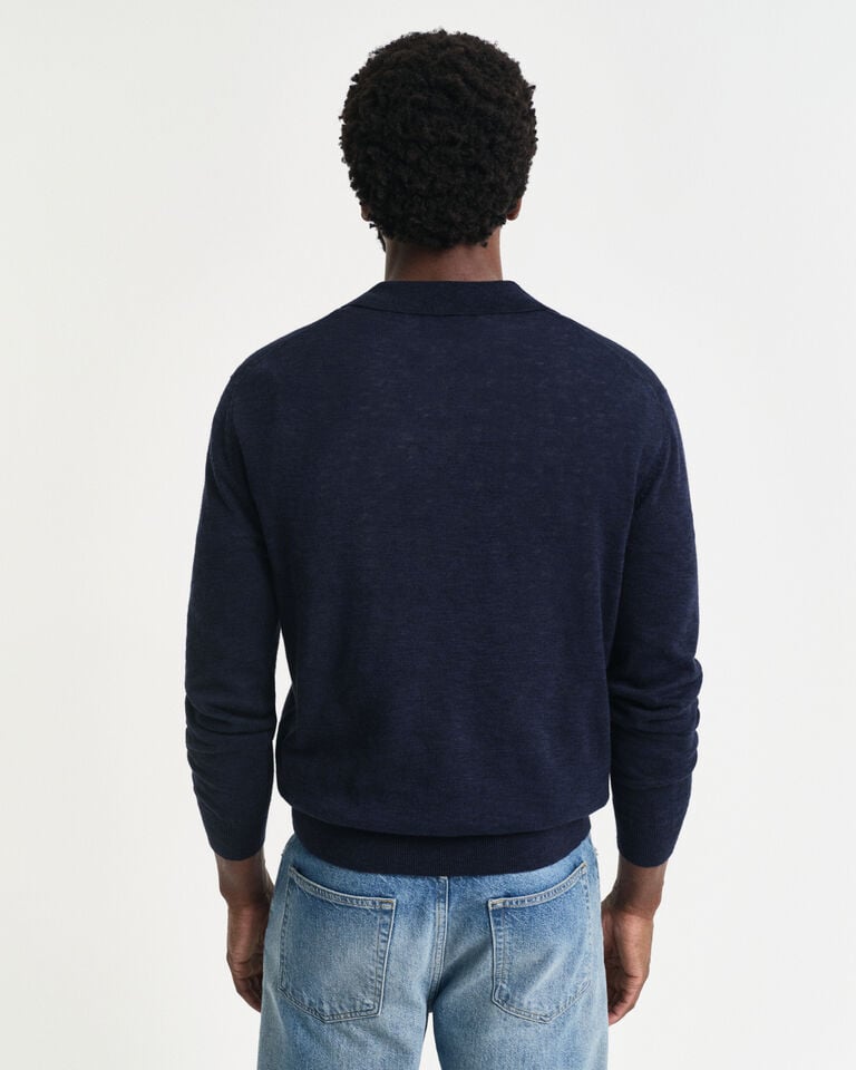 Gant Jersey Tipo Polo En Mezcla De Lino