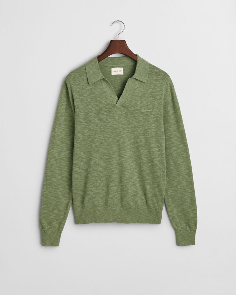 Gant Jersey tipo polo en mezcla de lino