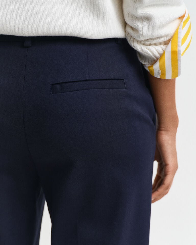 Gant Pantalones Arrugados Con Vuelta